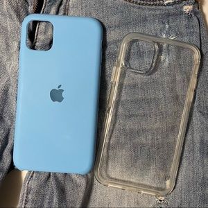 Apple Fitted Soft Shell Case IPhone 11- Blue